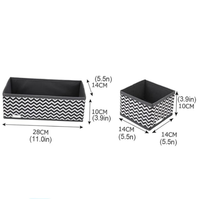 Non Woven Fabric Foldable Wardrobe Closet Clothes Storage Box