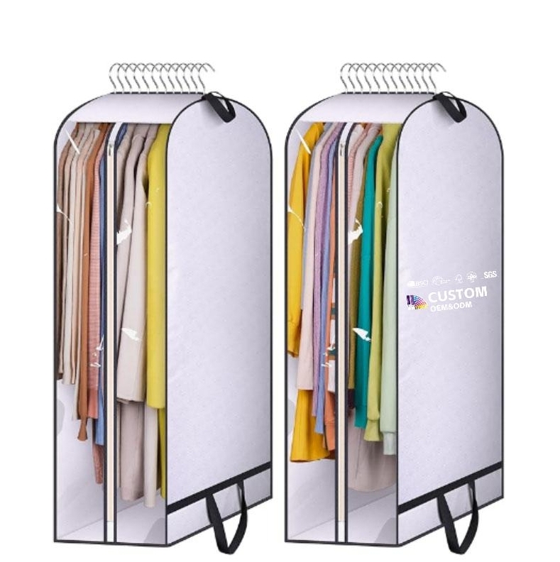 Dust Proof Foldable Travel Shirts Dress Suit Cover Garment Bags 