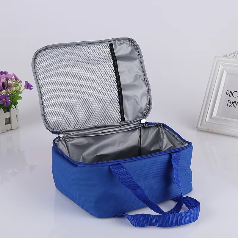 Custom Lunch Bag Cooler Bag with Pocket Work Office Picnic Beach