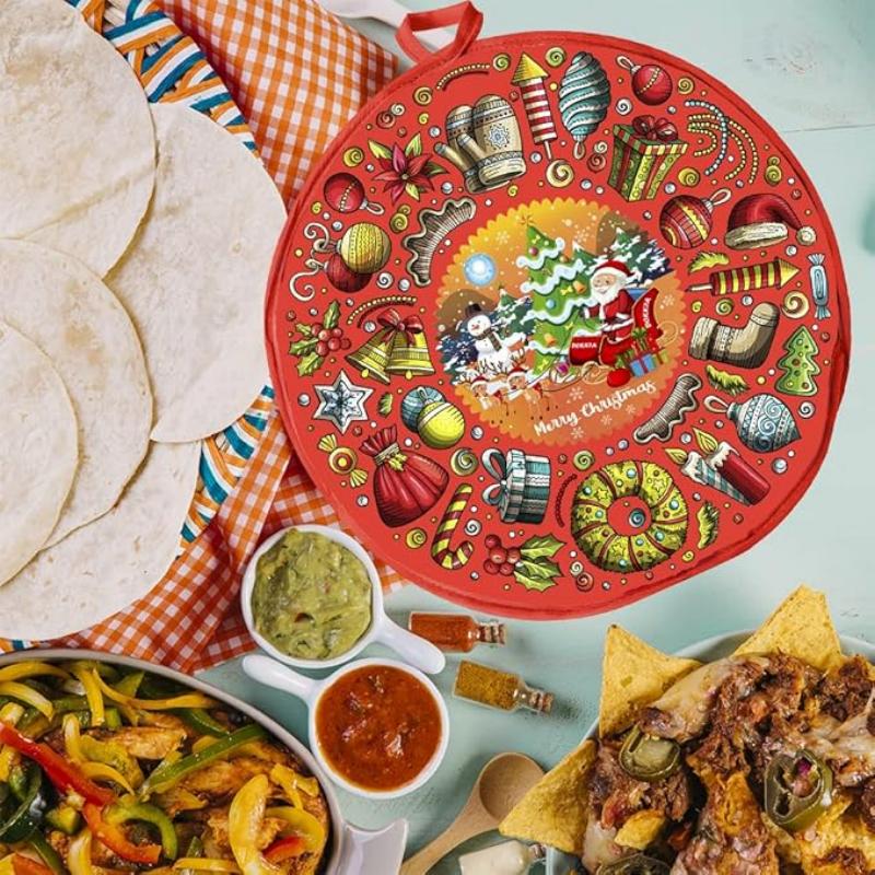 Insulated Fabric Tortilla Warmers Tortilla Keeper Holder Keeps Warm