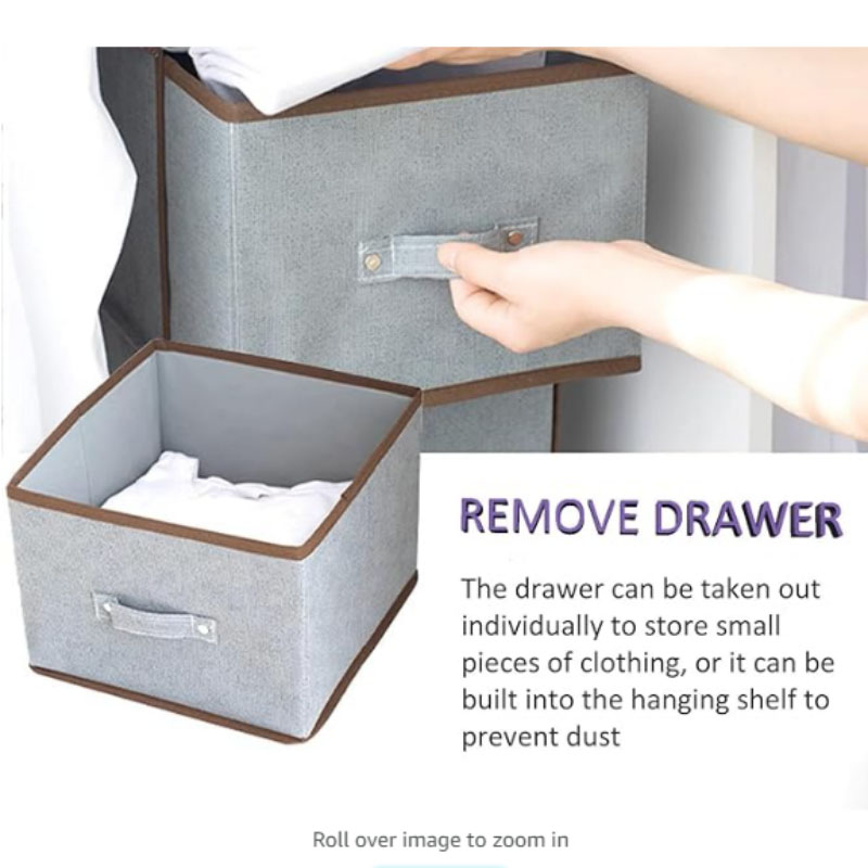 Closet Hanging Shelf Wardrobe Hanging Closet Storage Bag
