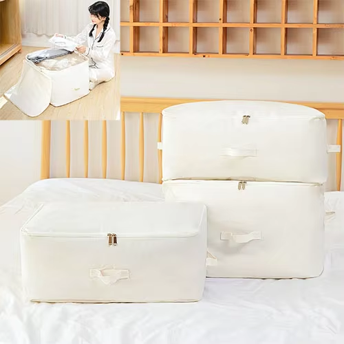 Washable Oxford Travel Bag Quilt Blanket Storage Bag Closet Organization