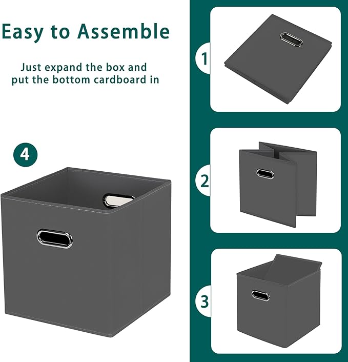 Cloth Organizers Wardrobe Storage Boxes Cube Storage Containers Bins