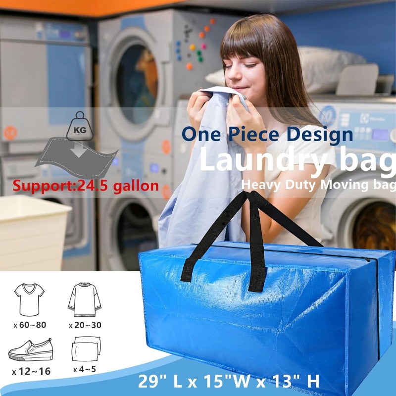 Extra Large Modern Design Heavy Duty Pp Woven Moving Storage Bags