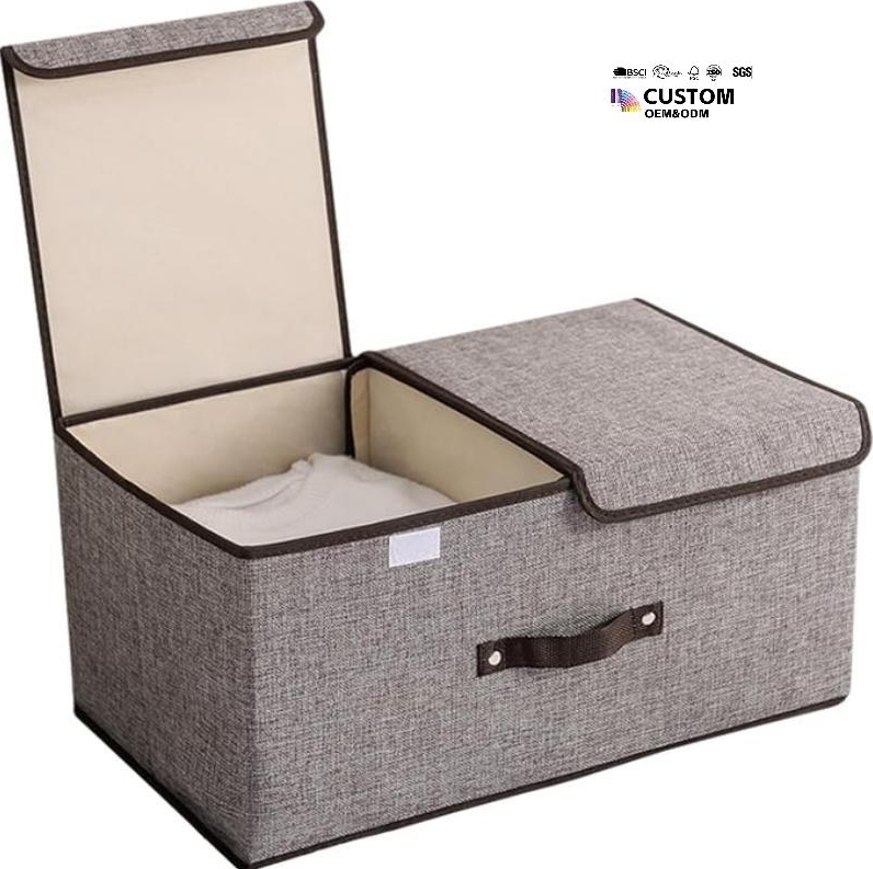 Fabric Clothes Household Toy Organizers Storage Bin Storage Boxes
