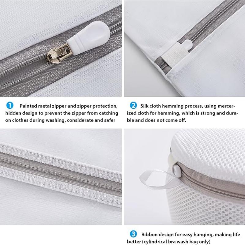 Mesh Bag Travel Portable Honeycomb Mesh Laundry Bags Mesh Wash Bag