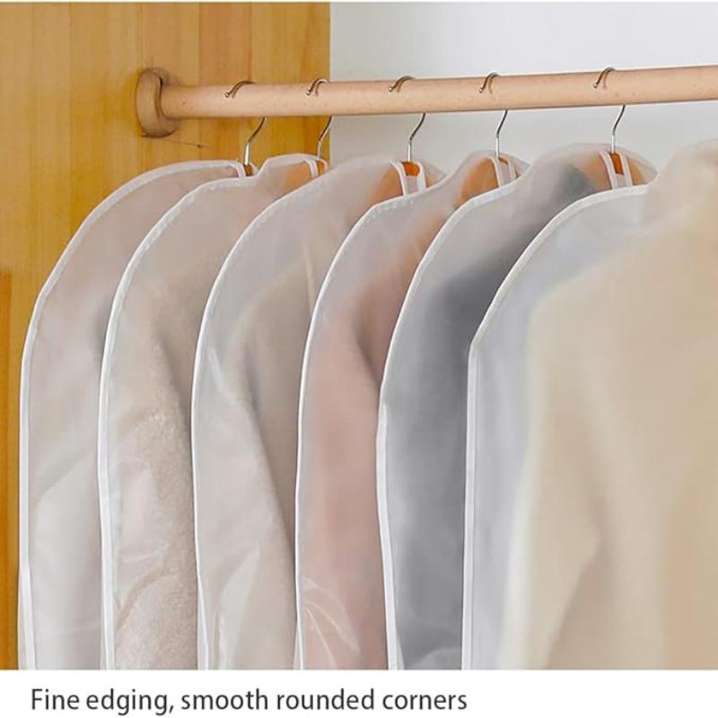 Suit Coat Dust Covers Garment Bag Clothes Dust Cover with Zipper