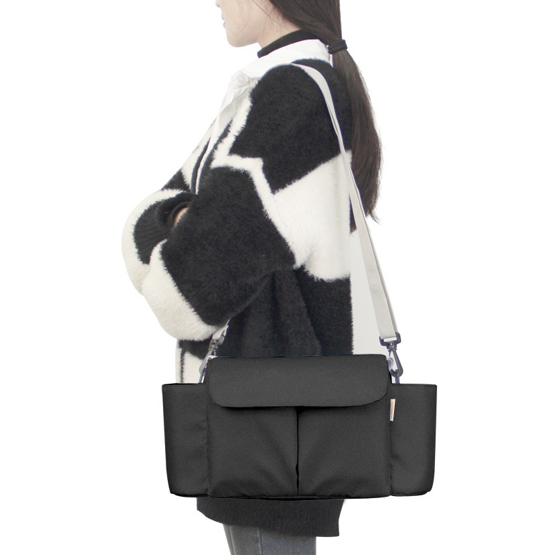 Waterproof Polyester Stroller Organizer Bag,Hanging Scooter Bag Portable