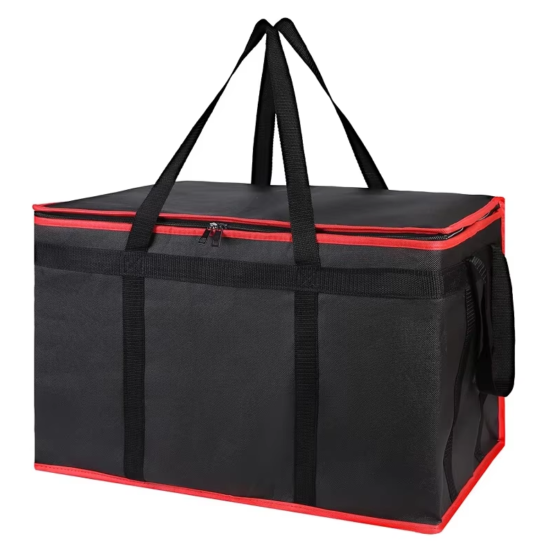 Large Insulated Cooler  Lunch Bag Delivery Bag for Cold Warm Food