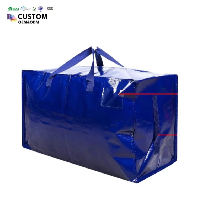 Storage Bags, Heavy Duty Moving Bags with Zipper and Side Handle