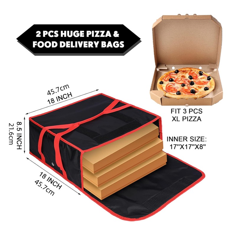 Heavy Duty Insulation Bag Delivery Bags for Pizza,cake Cooler Bag