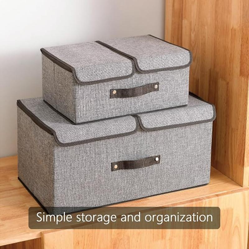 Fabric Clothes Household Toy Organizers Storage Bin Storage Boxes