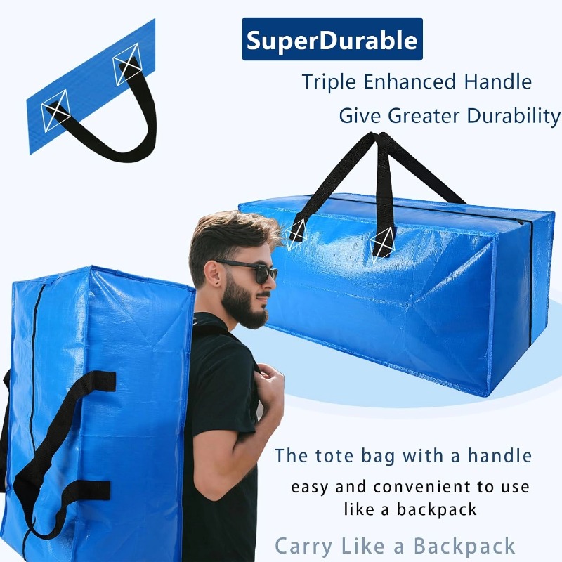 Extra Large Modern Design Heavy Duty Pp Woven Moving Storage Bags