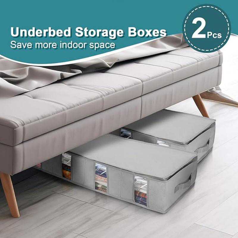 Durable Cloth Household Underbed Wardrobe Storage Box