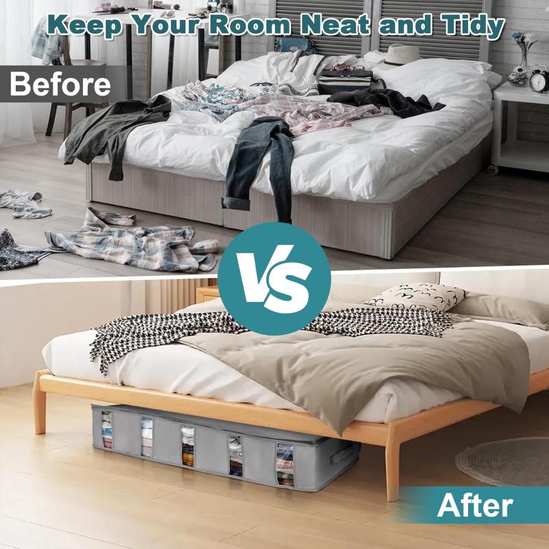 Durable Cloth Household Underbed Wardrobe Storage Box