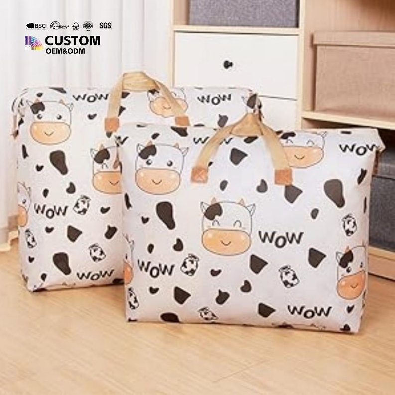 Large Travel Clothing Quilt Duvet Closet Storage Bags for Blankets