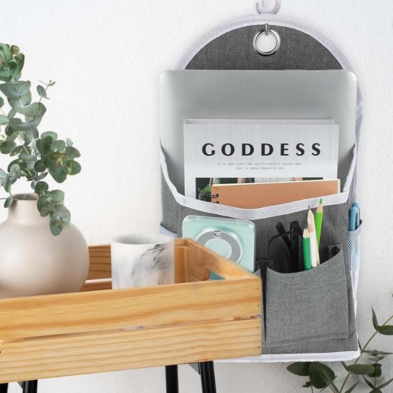 Fabric Storage Bag Door Wall Hanging Organizer with Pockets
