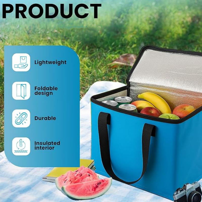 Custom RPET Picnic Lunch Food Insulated Cooler Bag Handbags