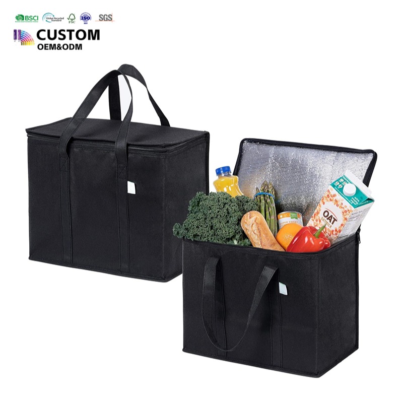Cooler Bags, Insulation Bag for Food Delivery with zipper