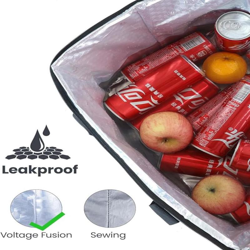 Waterproof Portable Large Picnic Insulated Cooler Lunch Bag with Logo