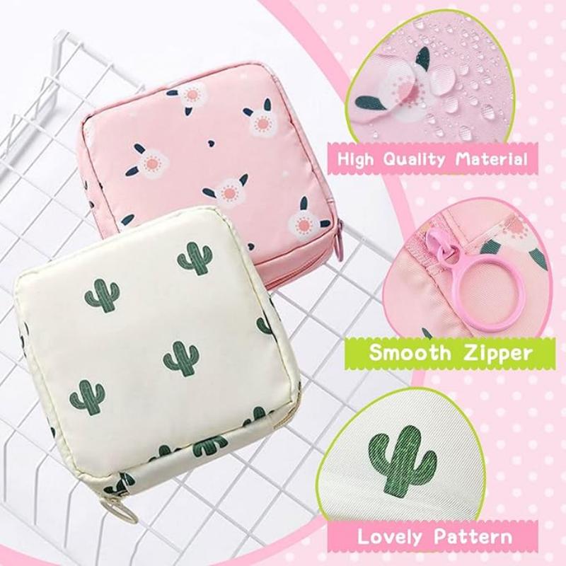 Sanitary Pad Pouch Small Tissue Cosmetic Lipsticks Storage Bag