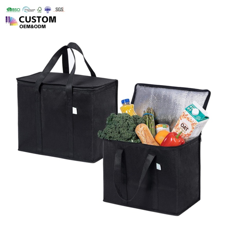 Cooler Bags, Insulation Bag for Food Delivery with zipper