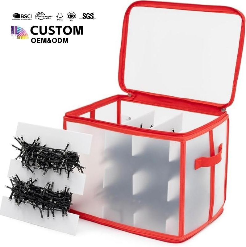 Christmas Light Baubles Storage Christmas Decorations Storage Box