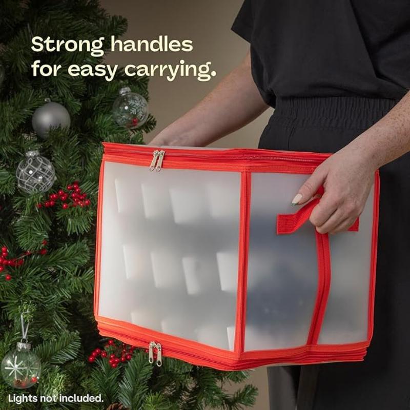 Christmas Light Baubles Storage Christmas Decorations Storage Box