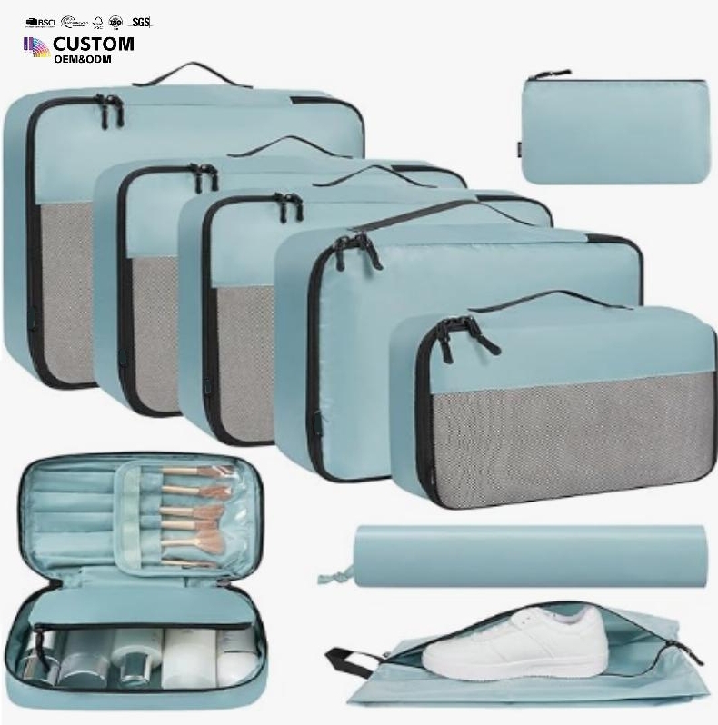 Travel Accessories Packing Cube Luggage Divider Bag Set