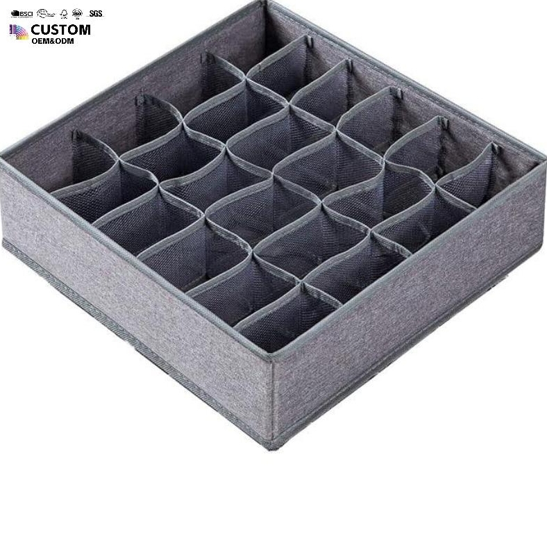 Drawer-type sock storage and organization device