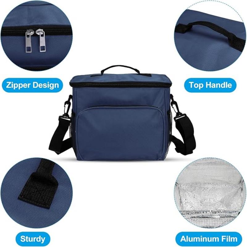 Outdoor Camping Picnic Lunch Bag School Kids Insulated Cooler Tote Bag