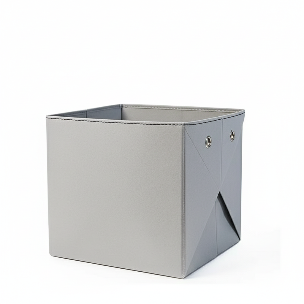 Washable leather bag storage box