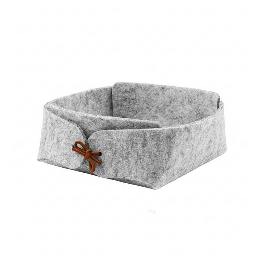 Customized felt storage box