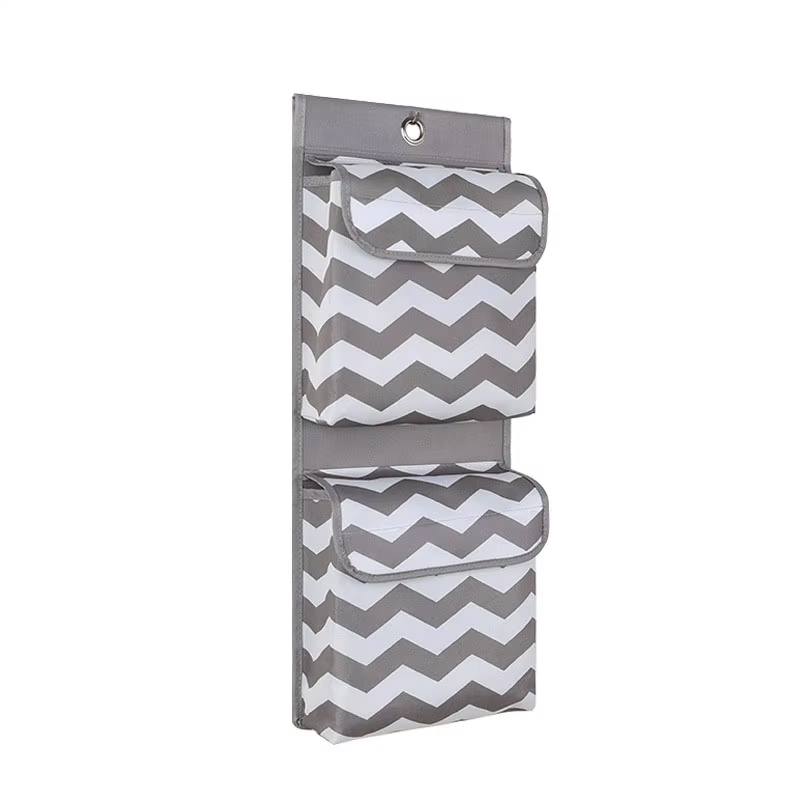 Modern Design Fabric Folding Waterproof Wall Hanging Storage Bag Hanging Organizer for Living Room Bathroom
