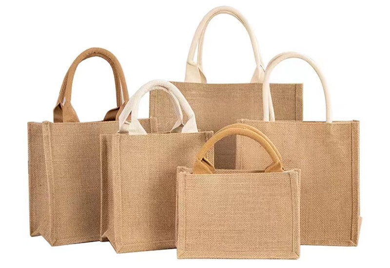 custom jute tote bags