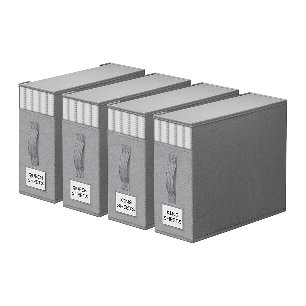 Bed Sheet Closet Organizers