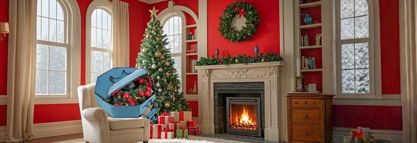 Organize Your Christmas Décor with a Durable Wreath Storage Bag
